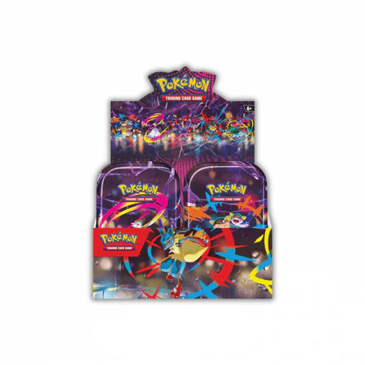Mega Heroes Mini Tin Display - Mega Evolution