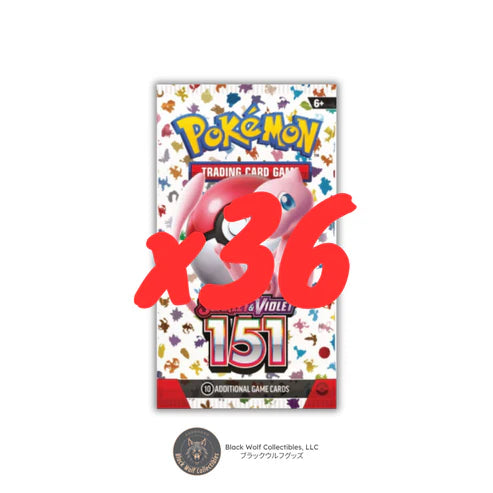 Pokemon 151: Booster Pack (English) (x36)
