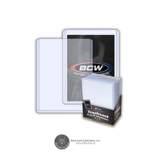 BCW: 3x4 Topload Card Holder - Premium (25ct)