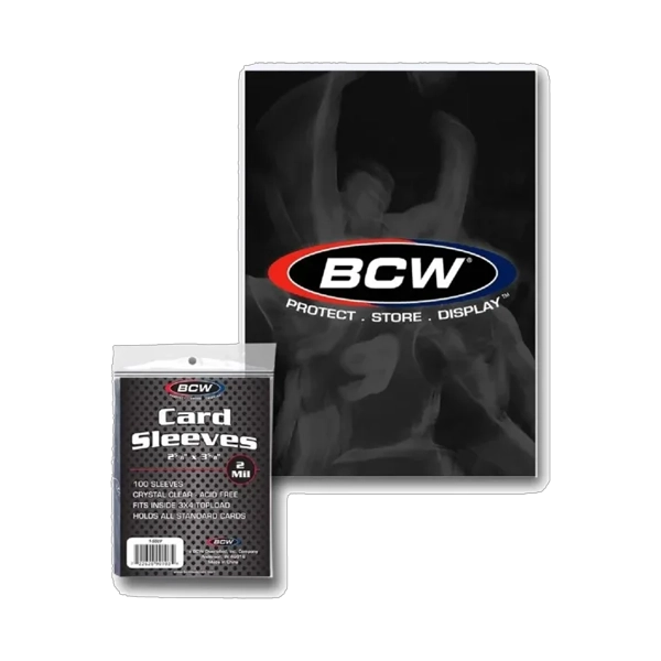 100 BCW Standard Card Sleeves