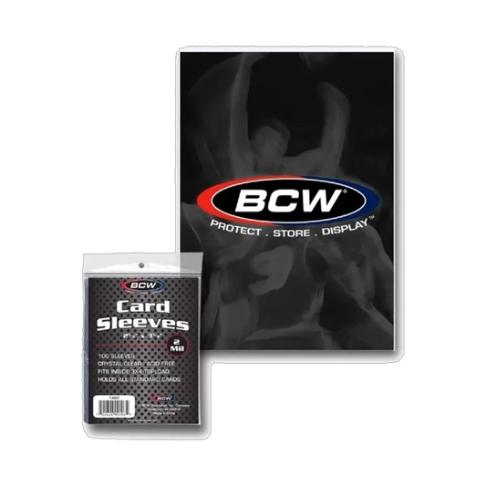 100 BCW Standard Card Sleeves
