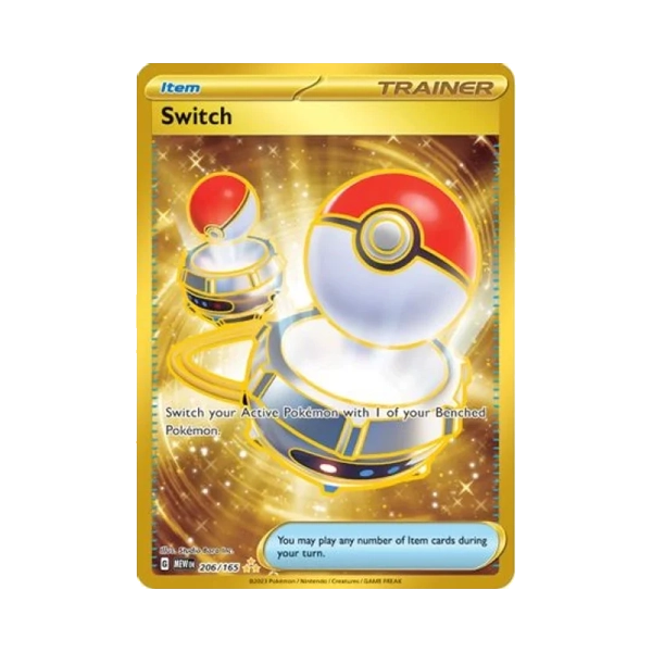 Switch - 206/165 206 - SV Scarlet and Violet 151 Holofoil