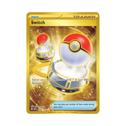 Switch - 206/165 206 - SV Scarlet and Violet 151 Holofoil